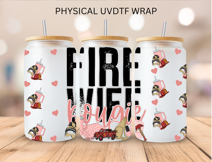 Bougee Wife Mom Collection - 16 oz / 20 oz Libby UV DTF