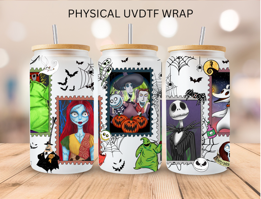 NBC Postcards - 16 oz / 20 oz Libby UV DTF Wrap