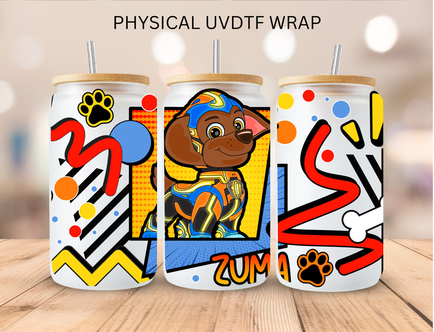 Paw Crew - 16 oz / 20 oz Libby UV DTF