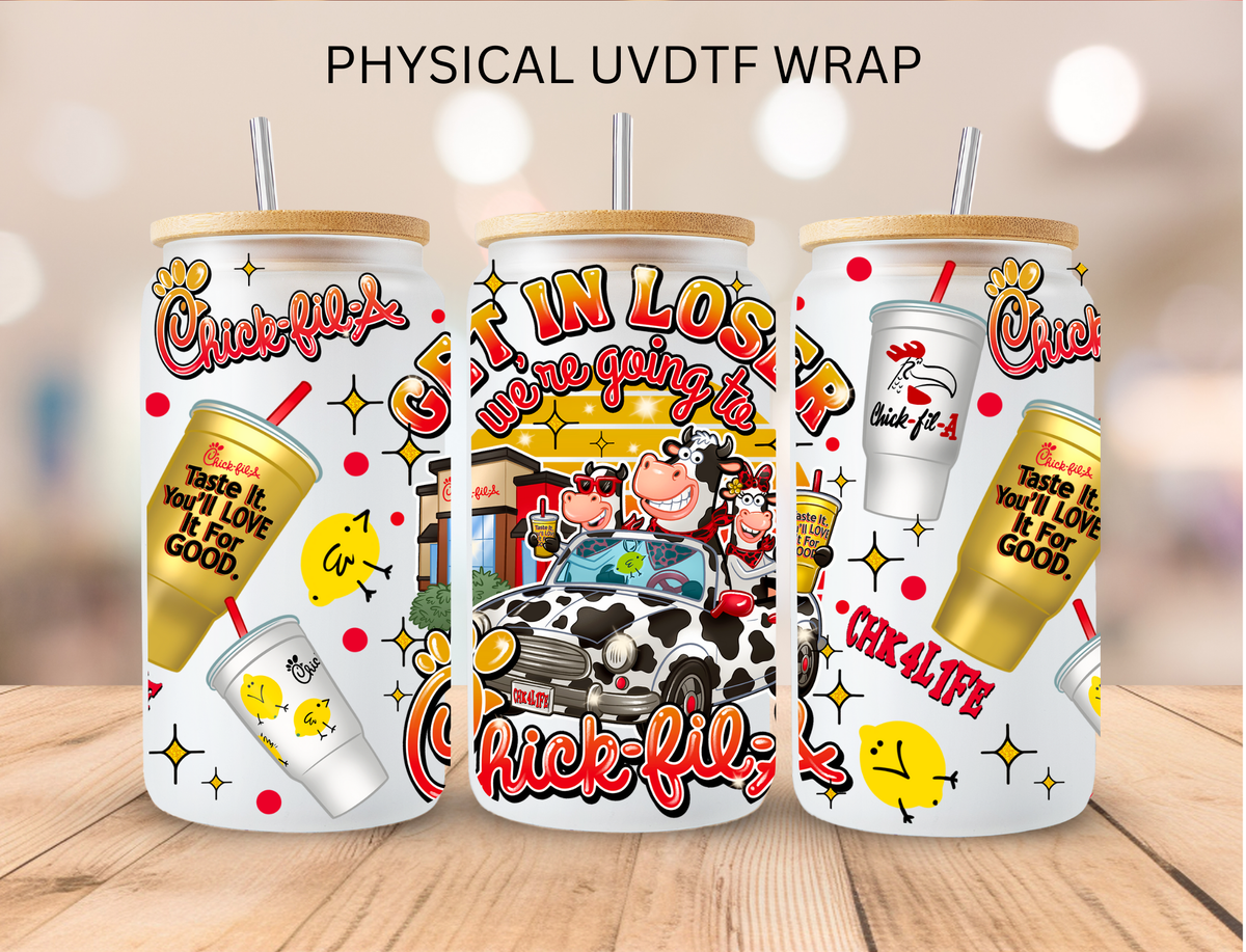 Chik Chicken - 16 oz / 20 oz Libby UV DTF