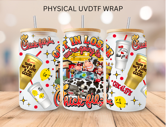 Chik Chicken - 16 oz / 20 oz Libby UV DTF