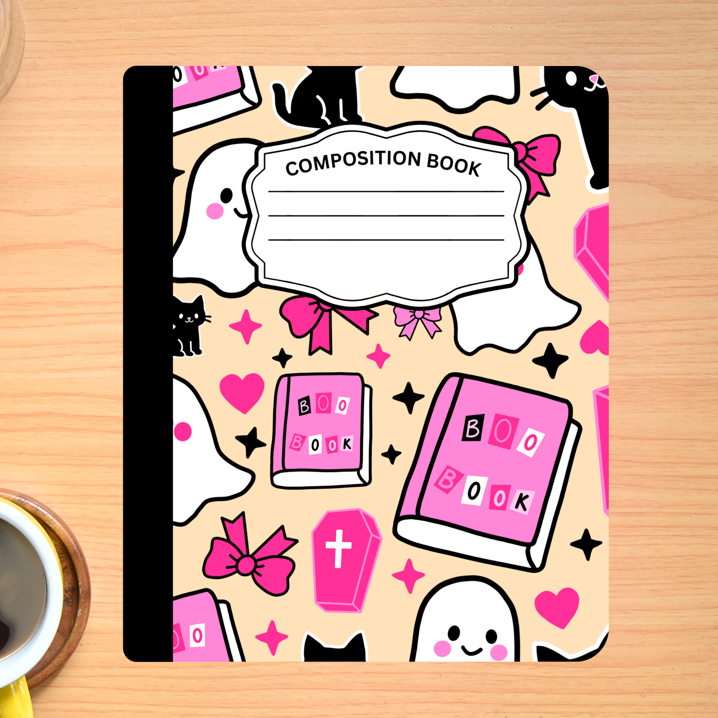 Composition Notebook Full Sheet Sticker Set Holiday Edition