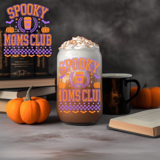 Halloween Spooky Moms Club - UVDTF decals