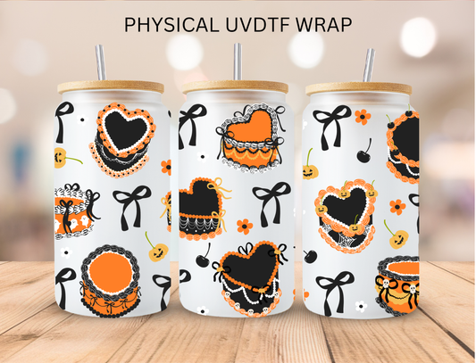Halloween Cakes - 16 oz / 20 oz Libby UV DTF Wrap