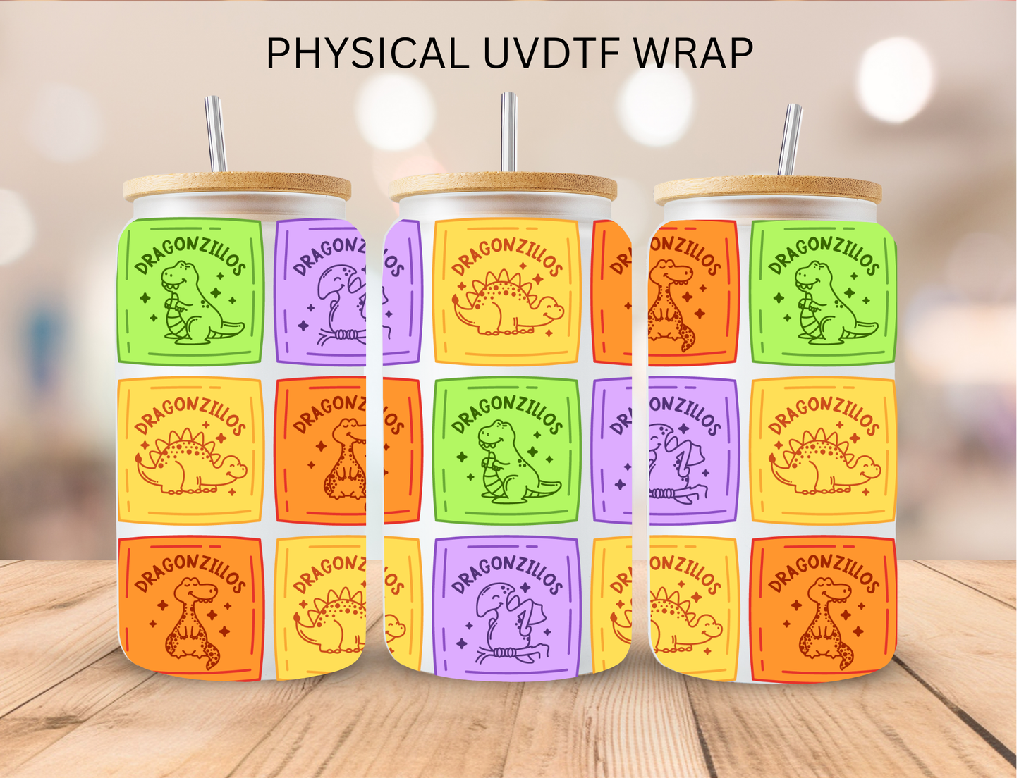 Mexican Candy Dragoncillo - 16 oz / 20 oz Libby UV DTF