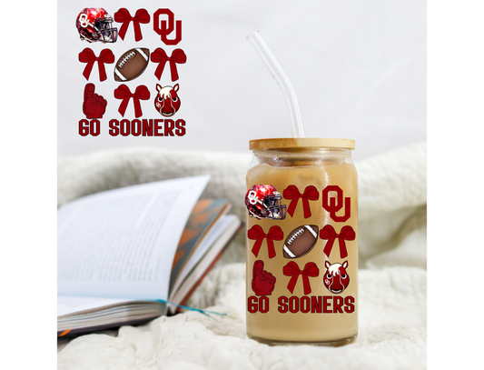 Sports Football Sooners - UVDTF decals