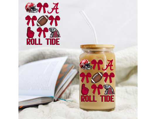 Football Roll Tide - UVDTF decals
