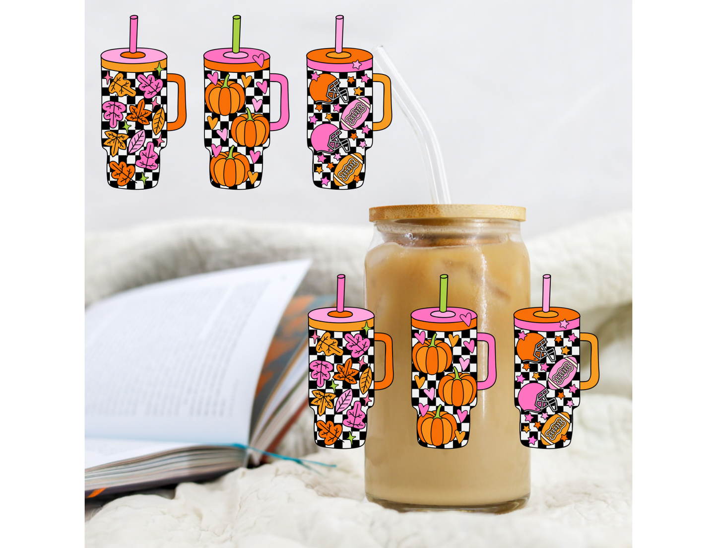 Halloween Tumblers - UVDTF decals