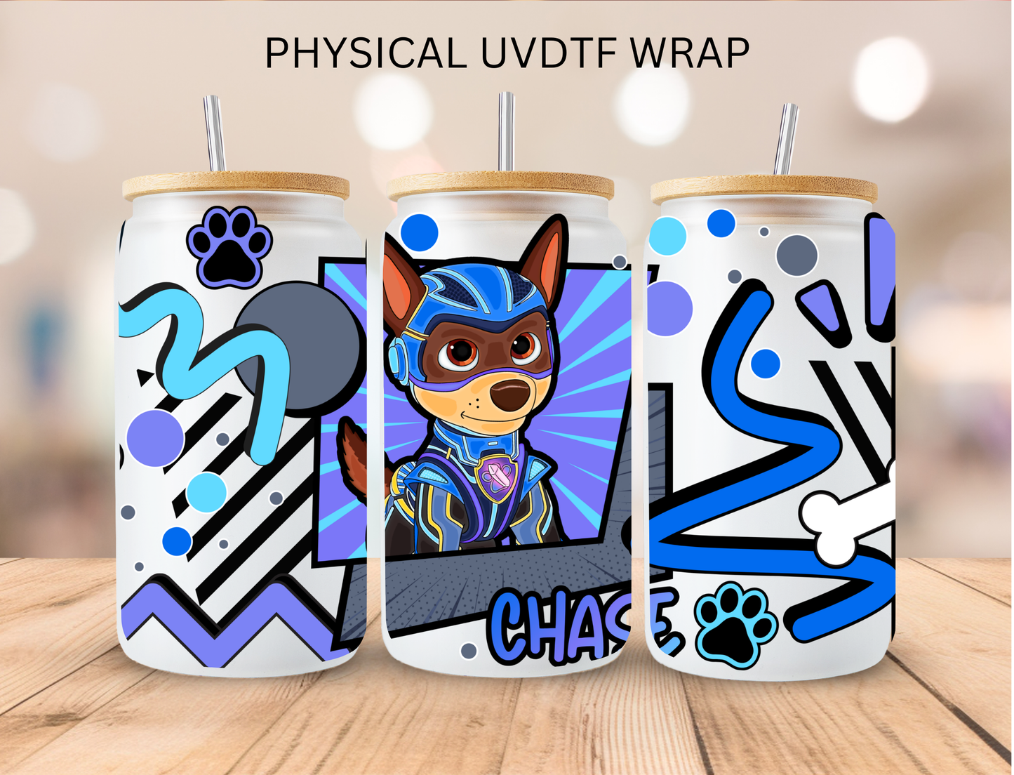 Paw Crew - 16 oz / 20 oz Libby UV DTF
