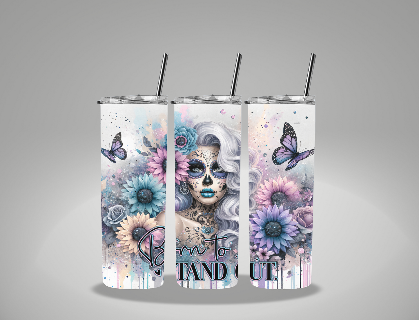 Born To Stand Out - 20oz Skinny Tumbler Wrap