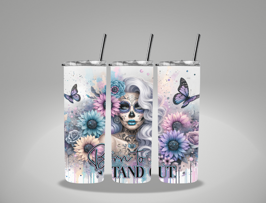 Born To Stand Out - 20oz Skinny Tumbler Wrap