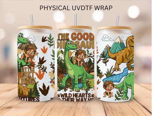 The Good Dinosaur - 16 oz / 20 oz Libby UV DTF Wrap