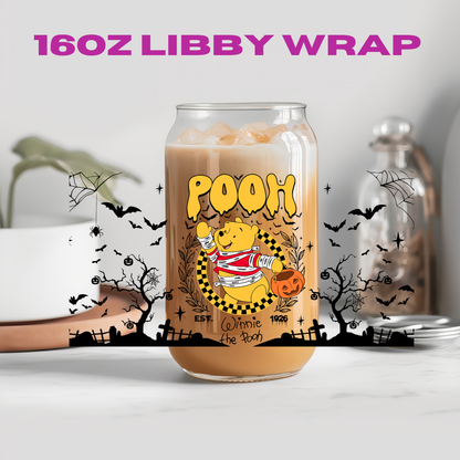 Halloween Spooky Mouse Friends Collection - 16 oz / 20 oz Libby UV DTF Wrap