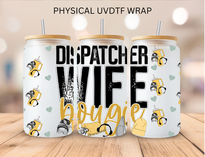 Bougee Wife Mom Collection - 16 oz / 20 oz Libby UV DTF