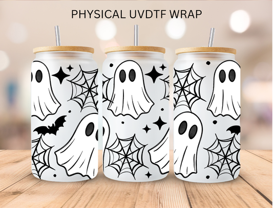 Halloween Ghosts - 16 oz / 20 oz Libby UV DTF Wrap