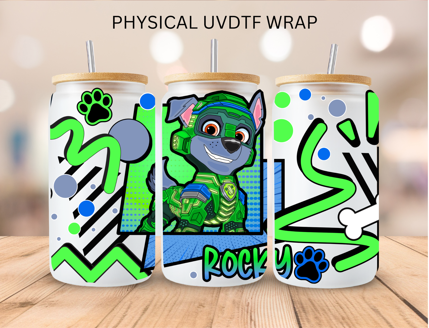 Paw Crew - 16 oz / 20 oz Libby UV DTF