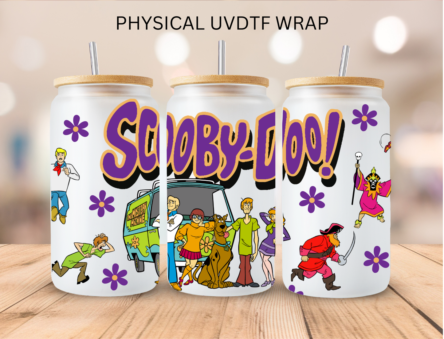 Scooby Dog - 16 oz / 20 oz Libby UV DTF