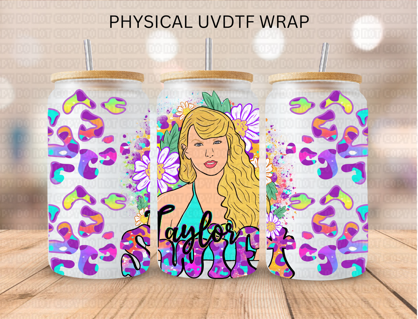 Colorful Taylor - 16 oz / 20 oz Libby UV DTF