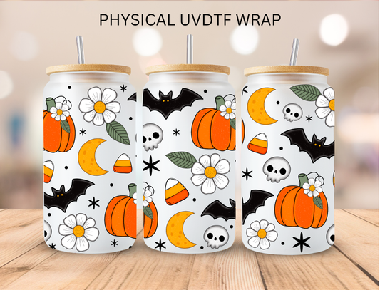 Halloween Aesthetic - 16 oz / 20 oz Libby UV DTF Wrap