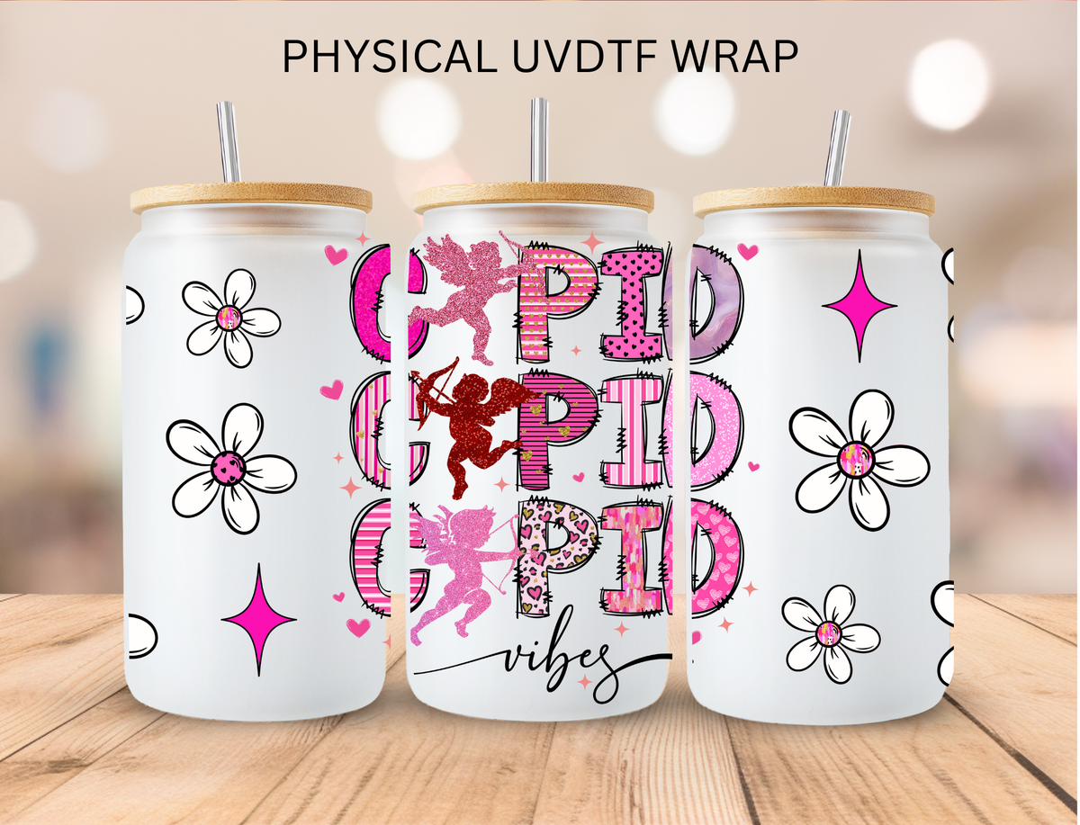 Valentine's Cupid - 16 oz / 20 oz Libby UV DTF