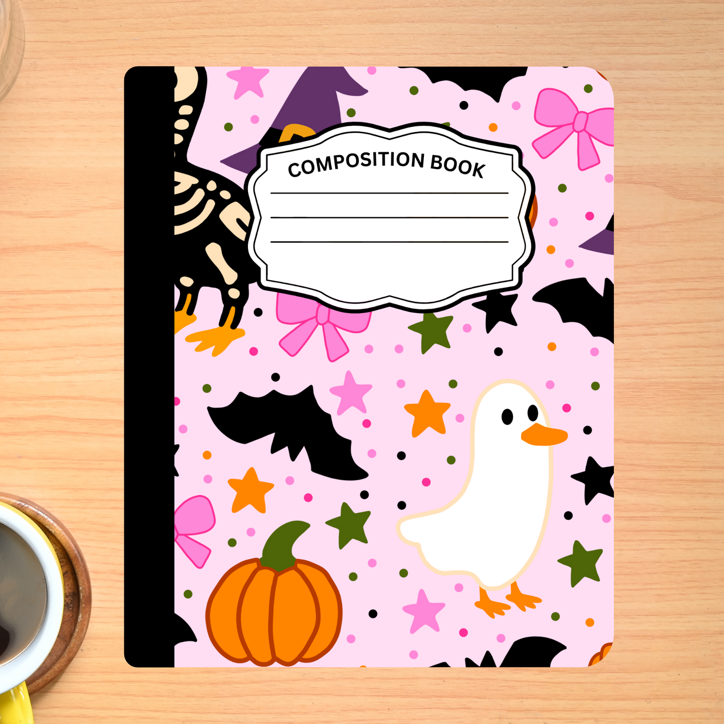 Composition Notebook Full Sheet Sticker Set Holiday Edition