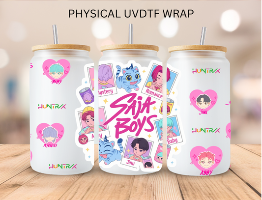 K POP Version 15 - 16 oz / 20 oz Libby UV DTF Wrap