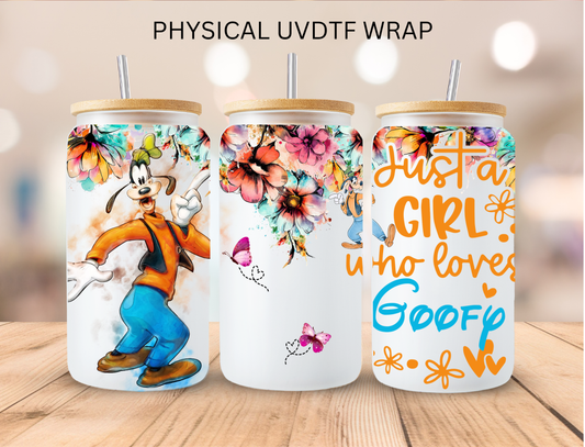 Loves Goofy - 16 oz / 20 oz Libby UV DTF Wrap