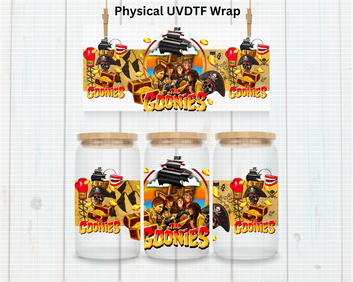 Pirate Treasures - 16 oz / 20 oz Libby UV DTF