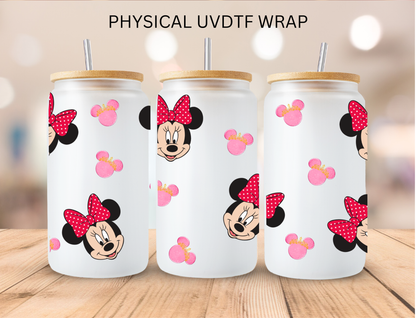 Girl Mouse Collection - 16 oz / 20 oz Libby UV DTF