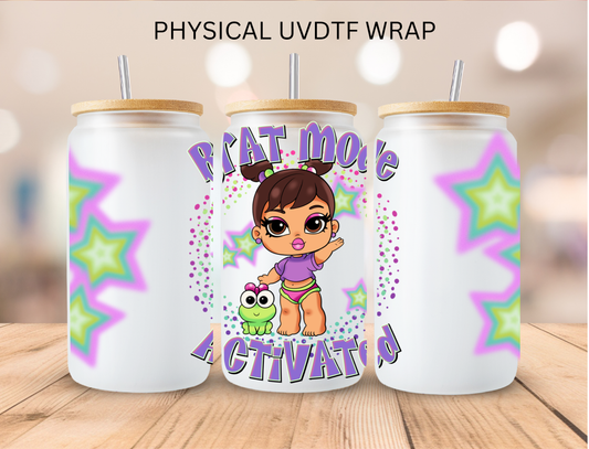 Brat Mode Activated (Purple) - 16 oz / 20 oz Libby UV DTF
