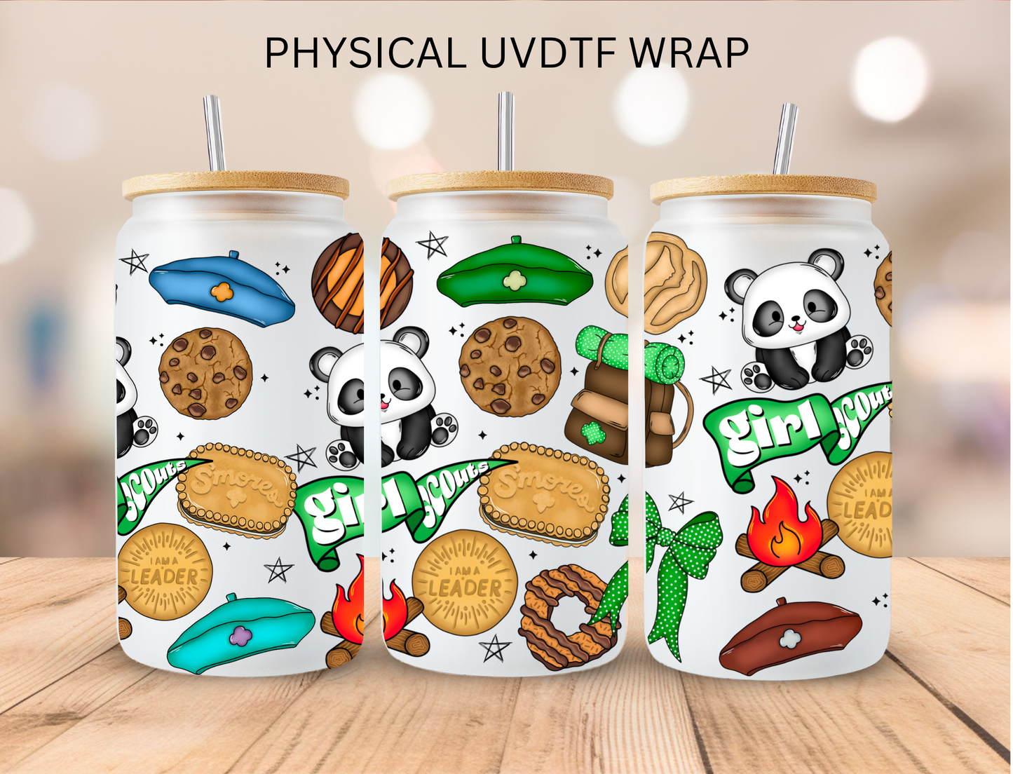 Girl Scouts - 16 oz / 20 oz Libby UV DTF