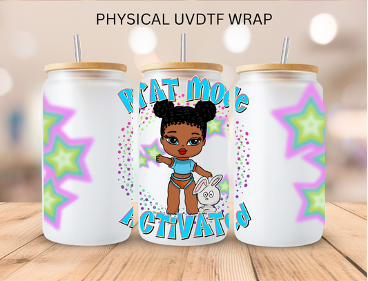 Brat Mode Activated (Blue) - 16 oz / 20 oz Libby UV DTF