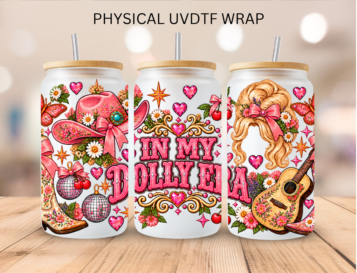 In My Dolly Era - 16 oz / 20 oz Libby UV DTF Wrap