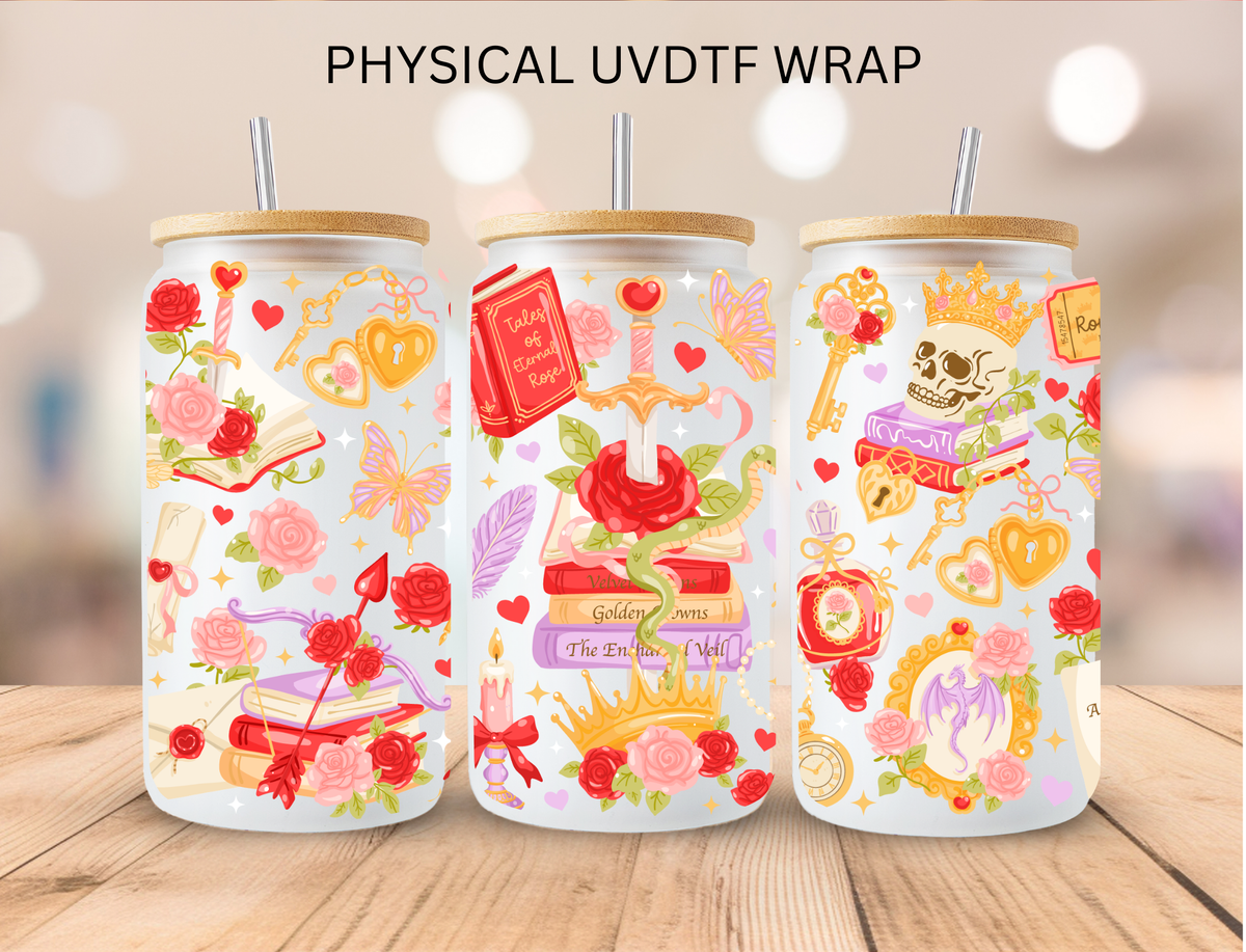 Romantacy Book Lover - 16 oz / 20 oz Libby UV DTF
