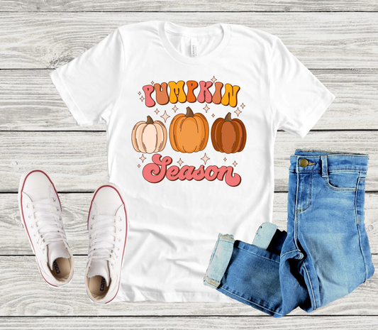 Autumn Pumpkin Season - Adult DTF Print Transfer