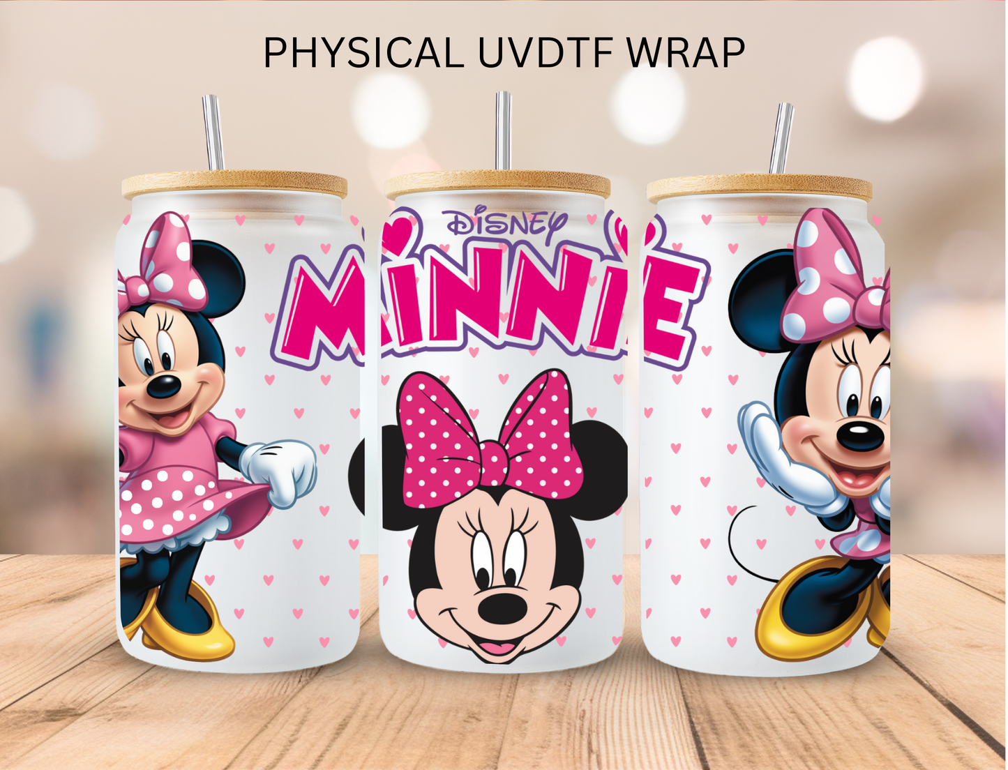 Girl Mouse Collection - 16 oz / 20 oz Libby UV DTF