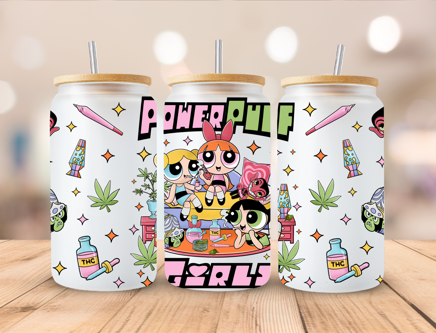 420 Puff Girls - UV DTF Libby Wrap Gravitee Exclusive