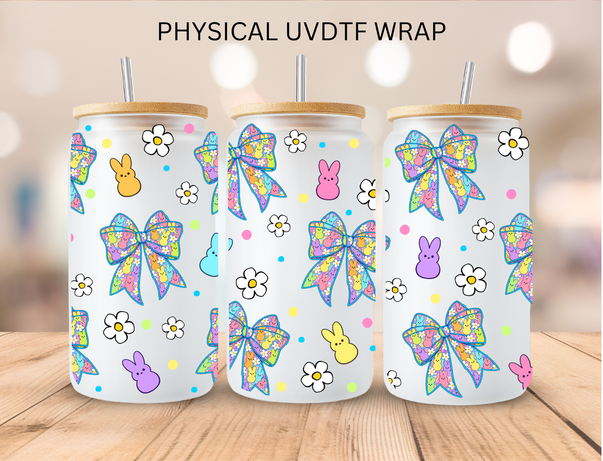 Easter Bow - 16 oz / 20 oz Libby UV DTF