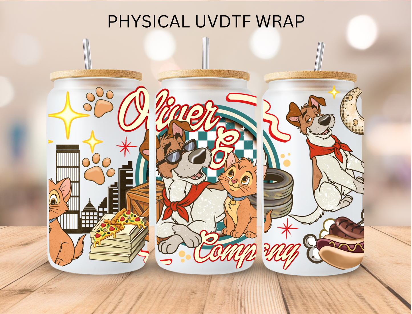 Oliver & Company - 16 oz / 20 oz Libby UV DTF Wrap