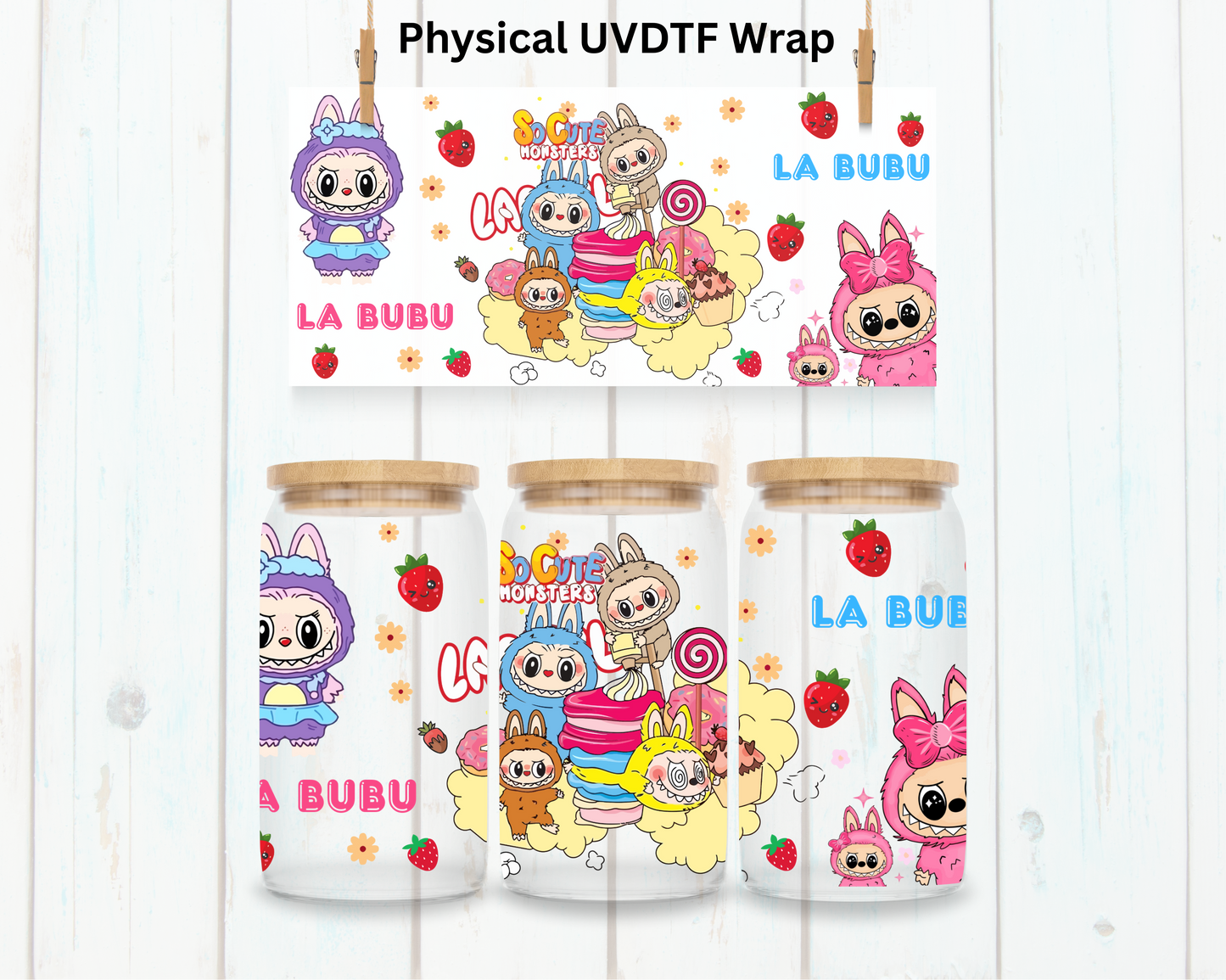 Deserts LaBu Bear - 16 oz / 20 oz Libby UV DTF