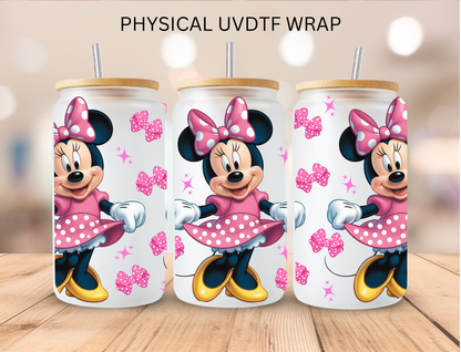Girl Mouse Collection - 16 oz / 20 oz Libby UV DTF