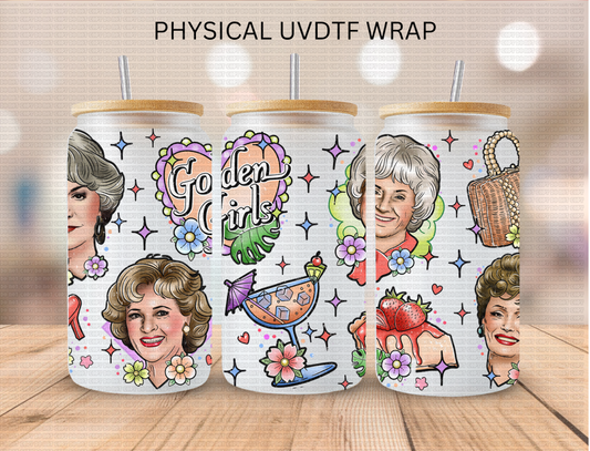 Golden Girls - 16 oz / 20 oz Libby UV DTF Wrap