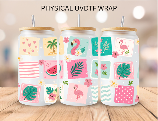 Summer Aesthetic - 16 oz / 20 oz Libby UV DTF Wrap