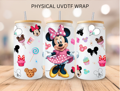 Girl Mouse Collection - 16 oz / 20 oz Libby UV DTF
