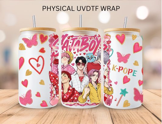 Valentine K-pop - 16 oz / 20 oz Libby UV DTF
