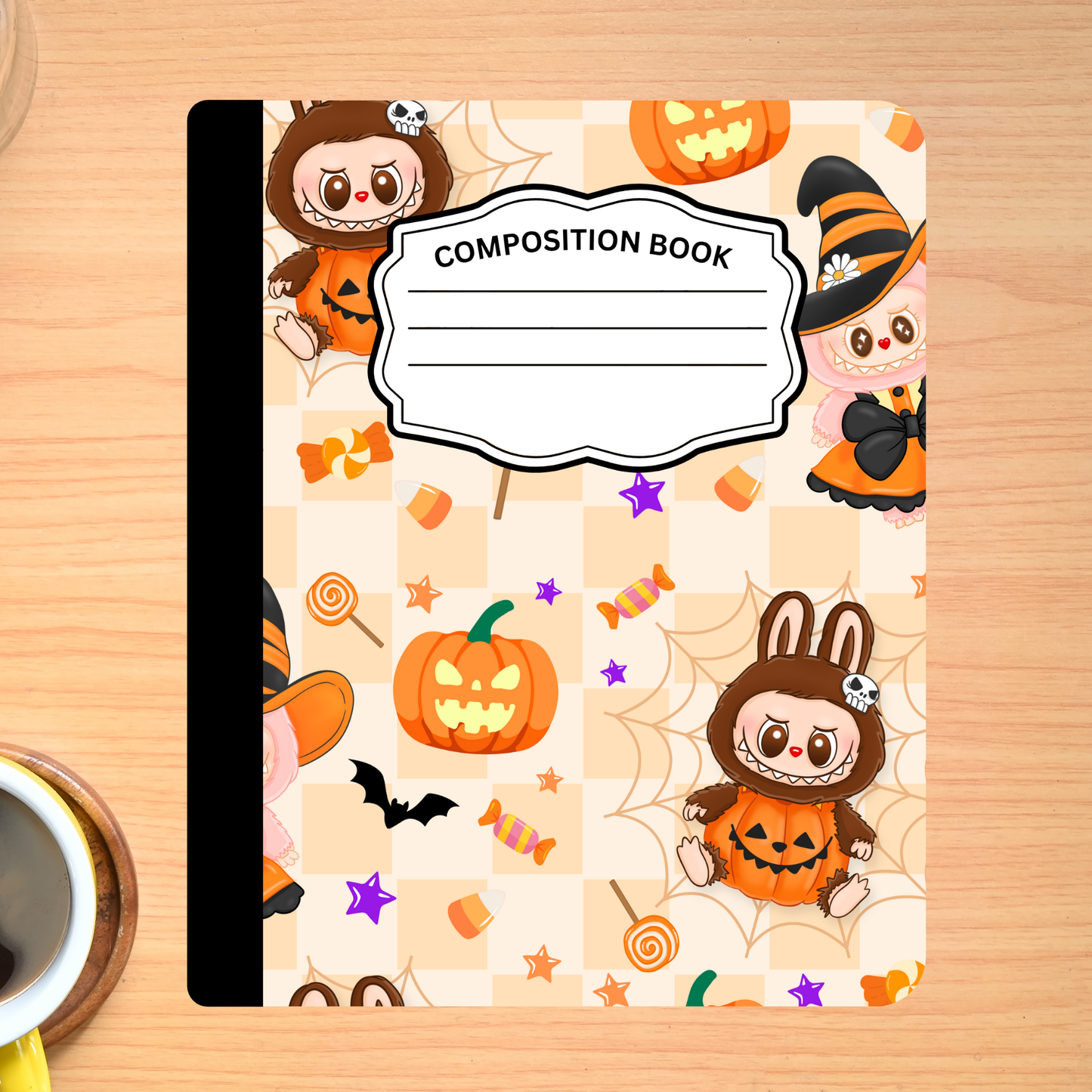 Composition Notebook Full Sheet Sticker Set Holiday Edition