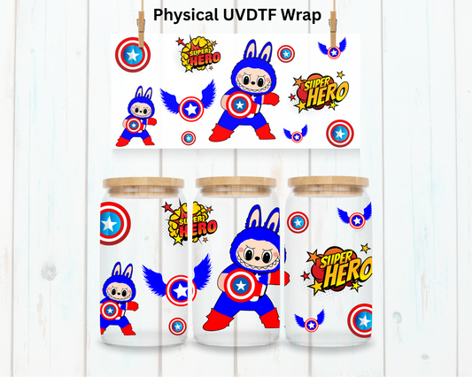 Captain LaBu Bear - 16 oz / 20 oz Libby UV DTF