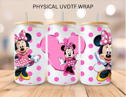 Girl Mouse Collection - 16 oz / 20 oz Libby UV DTF