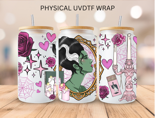 Franken Bride - 16 oz / 20 oz Libby UV DTF
