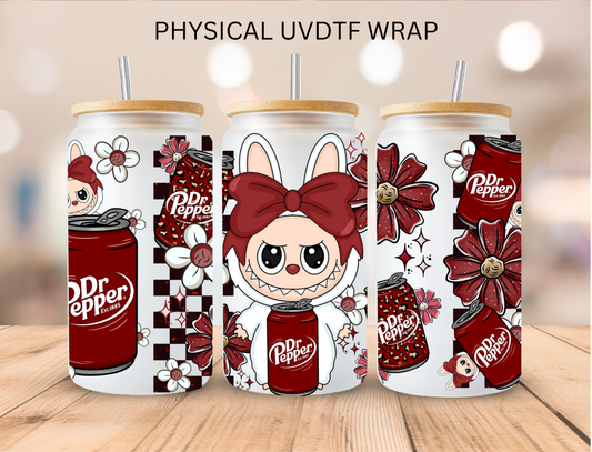 Bubu Dr Drink - 16 oz / 20 oz Libby UV DTF Wrap